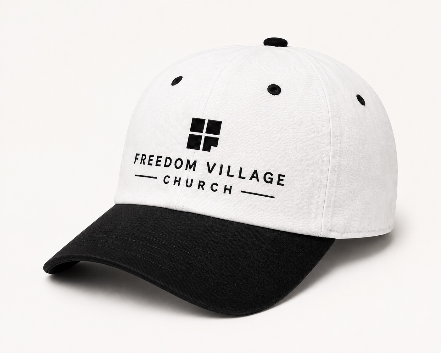 White and black FVC Cap