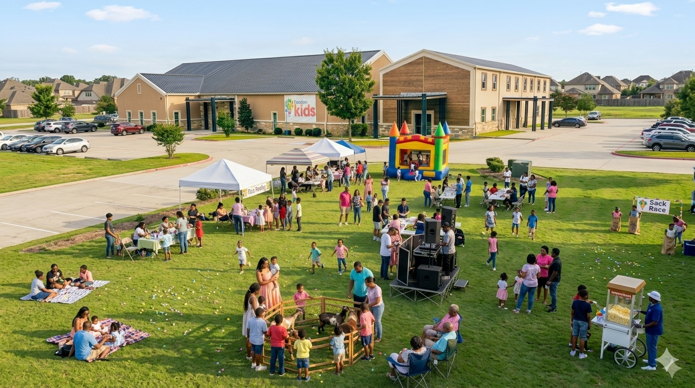 Rock the Block — Freedom Church Community Event